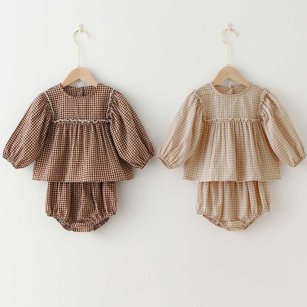 2pcs baby girl clothes set summer spring plaid cotton toddler girl clothes bebe girl outfits infant newborn clothes for 0-3y y0918, White
2pcs baby girl clothes set summer spring plaid cotton toddler girl clothes bebe girl outfits infant newborn clothes for 0-3y y0918, White