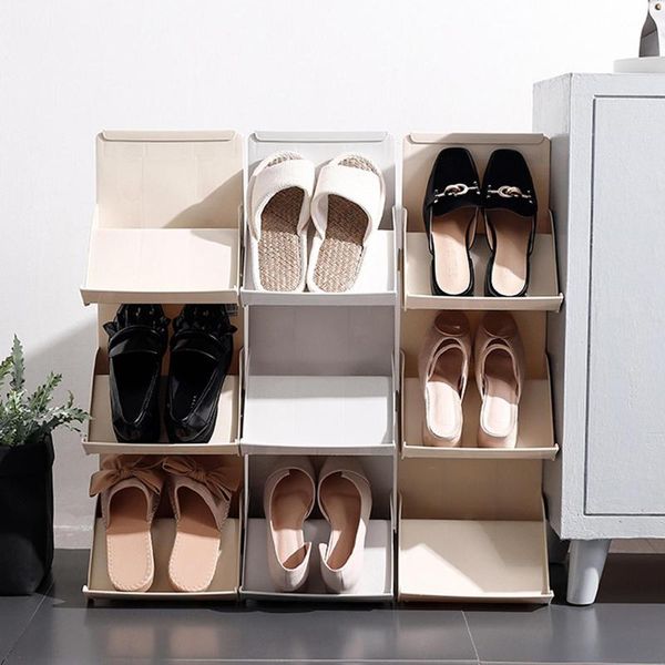 hooks & rails hallway shoe rack hanger storage bag organizer household plastic assemble shoes cabinet stackable space-saving holder
hooks & rails hallway shoe rack hanger storage bag organizer household plastic assemble shoes cabinet stackable space-saving holder
