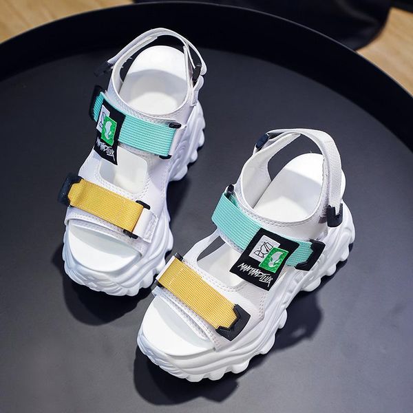 sandals women fashion summer lace up casual thick sole wedges sandalias woman comfort soft open toe shoes, Black
sandals women fashion summer lace up casual thick sole wedges sandalias woman comfort soft open toe shoes, Black
