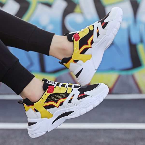multi-color couple shock absorption sneakers high-couple basketball shoes wear-resistant fashion casual shoes trend discount
multi-color couple shock absorption sneakers high-couple basketball shoes wear-resistant fashion casual shoes trend discount
