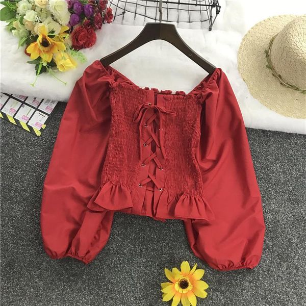 women blouses 2021 fashion short puff sleeve blouse shirt solid elegant white office lady casual blusas chemise femme women's & shirts
women blouses 2021 fashion short puff sleeve blouse shirt solid elegant white office lady casual blusas chemise femme women's & shirts