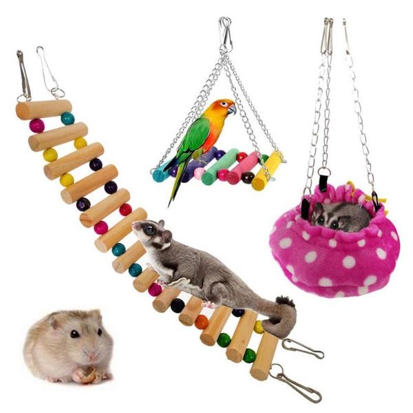 small animal supplies 3pcs/set pet house hanging bed stairs swing toys for sugar glider hamster rat accessories brinquedos
small animal supplies 3pcs/set pet house hanging bed stairs swing toys for sugar glider hamster rat accessories brinquedos