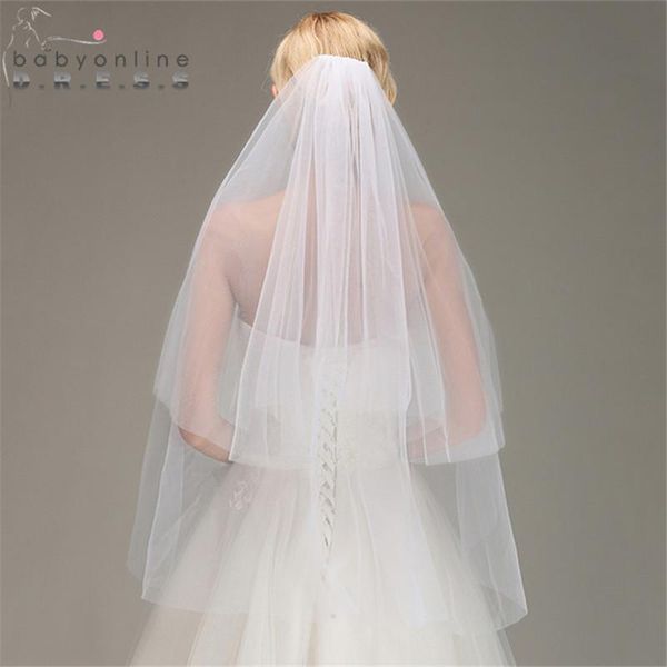 bridal veils veu de noiva cut edge short wedding veil with comb two layers tulle accessories voile mariage, Black
bridal veils veu de noiva cut edge short wedding veil with comb two layers tulle accessories voile mariage, Black