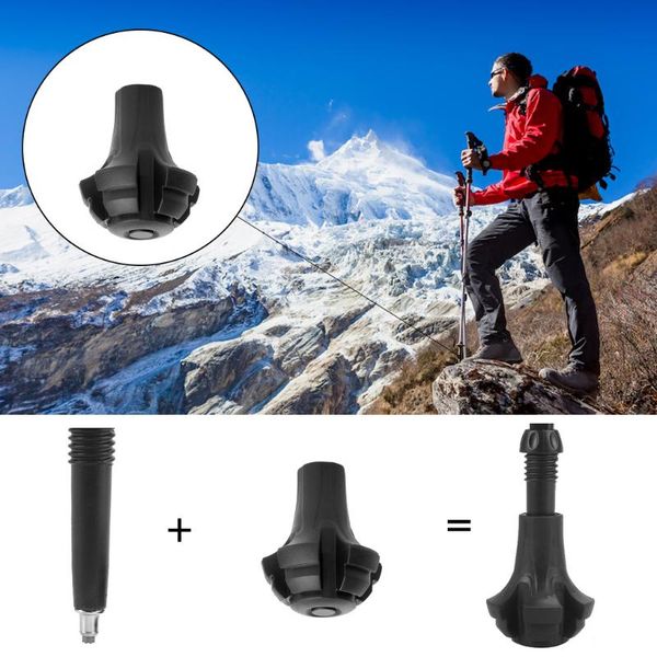 trekking poles 1pc hiking stick head durable black rubber protectors adjustable walking pole replacement
trekking poles 1pc hiking stick head durable black rubber protectors adjustable walking pole replacement