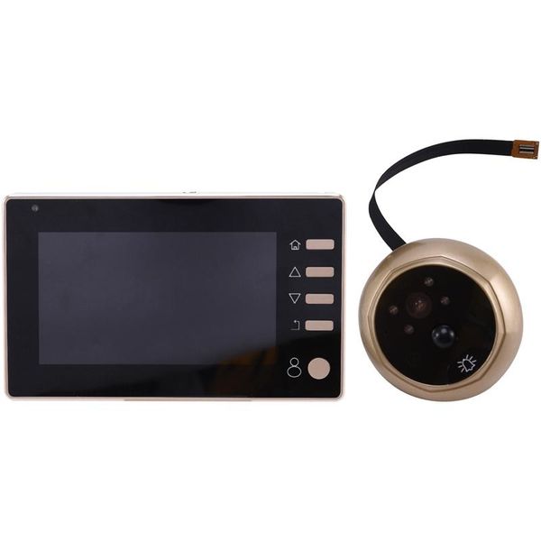 doorbells 4.3 inch doorbell viewer digital door peephole camera 1mp wireless video ir night-vision motion sensor
doorbells 4.3 inch doorbell viewer digital door peephole camera 1mp wireless video ir night-vision motion sensor