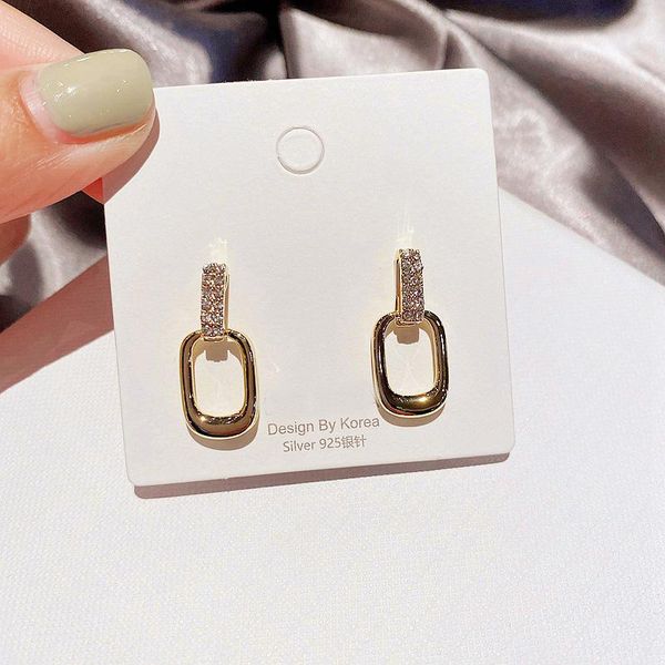 dangle & chandelier migga 2021 trend cz crystal paved geometric hanging earrings gold color plated women jewelry, Silver
dangle & chandelier migga 2021 trend cz crystal paved geometric hanging earrings gold color plated women jewelry, Silver