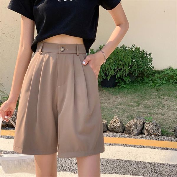 women's shorts hzirip 2021 stylish plus size all match ol wide leg women femme summer vintage office lady casual loose chic, White;black
women's shorts hzirip 2021 stylish plus size all match ol wide leg women femme summer vintage office lady casual loose chic, White;black