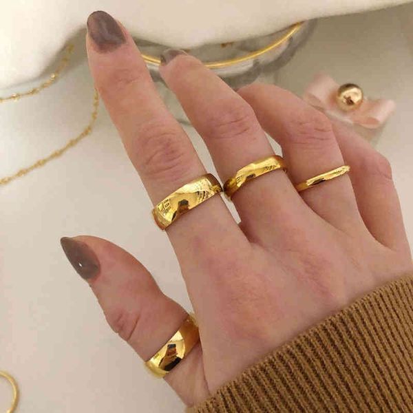 ring 2mm 4mm 6mm fashion trendy smooth stainless steel for women minimalist ins gold color gersonality knuckle rings stackable, Silver
ring 2mm 4mm 6mm fashion trendy smooth stainless steel for women minimalist ins gold color gersonality knuckle rings stackable, Silver