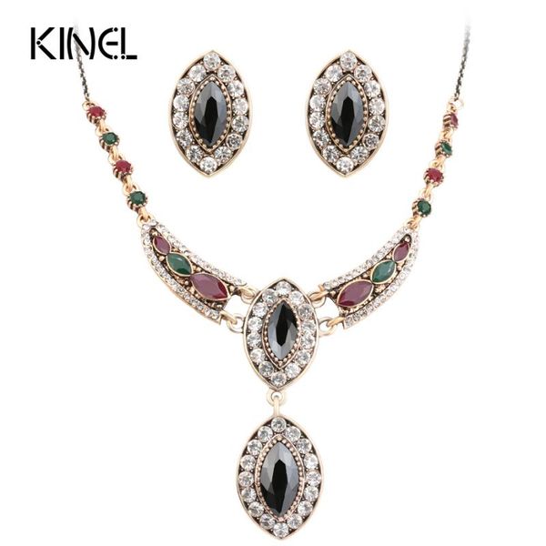 earrings & necklace 2021 vintage sculpture flowers and for women color ancient gold resin crystal turkey jewelry sets, Silver
earrings & necklace 2021 vintage sculpture flowers and for women color ancient gold resin crystal turkey jewelry sets, Silver