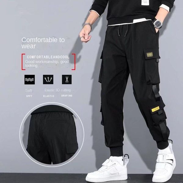 men's pants heduo men cargo male fashion brand ins style black pocket leg korean version of loose versatile function leisure
men's pants heduo men cargo male fashion brand ins style black pocket leg korean version of loose versatile function leisure
