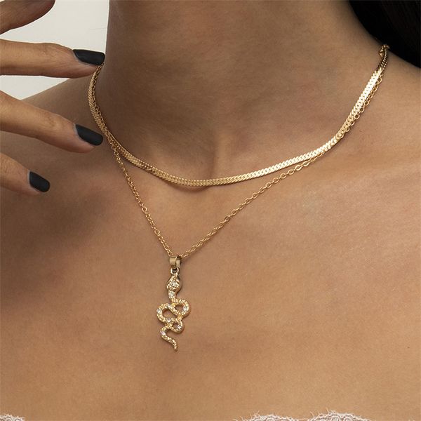 european retro animal pendant necklaces with diamond brass alloy tassel snake chain for female double layer gold necklace ornaments, Silver
european retro animal pendant necklaces with diamond brass alloy tassel snake chain for female double layer gold necklace ornaments, Silver