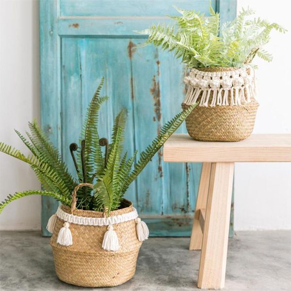 foldable storage basket creative natural seagrass rattan straw wicker folding flower pot baskets garden planter laundry
foldable storage basket creative natural seagrass rattan straw wicker folding flower pot baskets garden planter laundry
