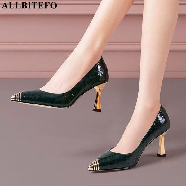 size 33-43 metal toe golden heel genuine leather women heels shoes party wedding high fashion dress, Black
size 33-43 metal toe golden heel genuine leather women heels shoes party wedding high fashion dress, Black
