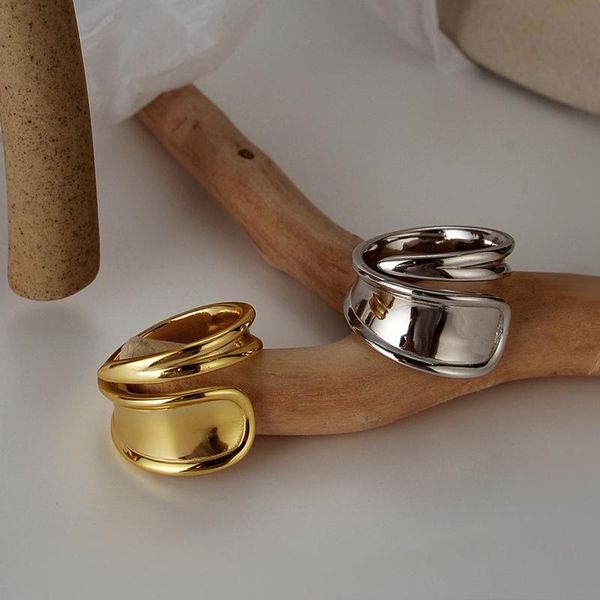 cluster rings silvology 925 sterling silver double layer glossy concave for women light luxury minimalist 2021 statement jewelry, Golden;silver
cluster rings silvology 925 sterling silver double layer glossy concave for women light luxury minimalist 2021 statement jewelry, Golden;silver