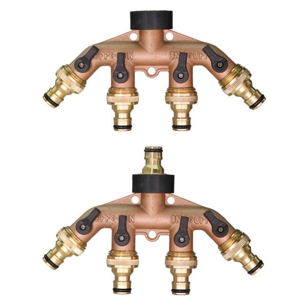 watering equipments brass bsp npt 4-ways thread garden hose splitter heavy duty tap tubing adapter switcher connector shut-off irrigation
watering equipments brass bsp npt 4-ways thread garden hose splitter heavy duty tap tubing adapter switcher connector shut-off irrigation