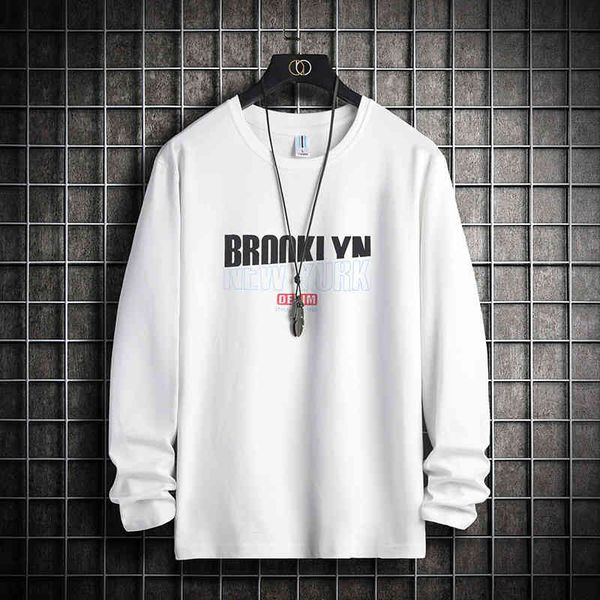 men's new cotton men's fashion brand cloth autumn long sve loose casual t-shirt korean sweater, Black
men's new cotton men's fashion brand cloth autumn long sve loose casual t-shirt korean sweater, Black