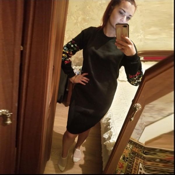 vintage floral womens dress print short dresses women autumn winter long sleeve mini female pullover casual straight vestidos, Black;gray
vintage floral womens dress print short dresses women autumn winter long sleeve mini female pullover casual straight vestidos, Black;gray