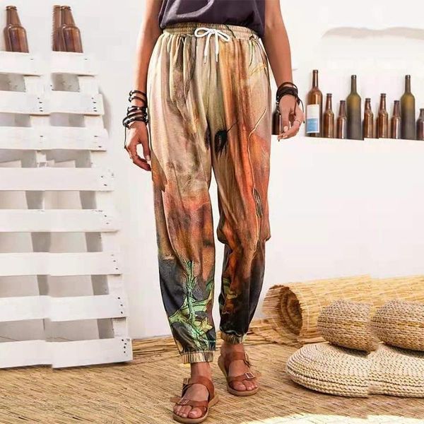 women's pants & capris casual drawstring high waist pocket sweatpants spring autumn fashion loose women long harem tie dye trousers muj, Black;white
women's pants & capris casual drawstring high waist pocket sweatpants spring autumn fashion loose women long harem tie dye trousers muj, Black;white