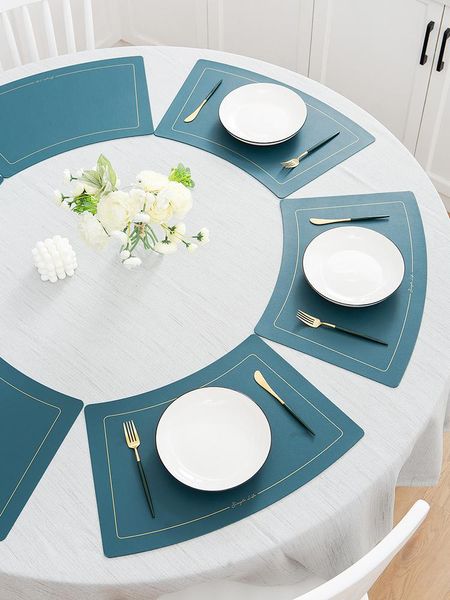 mats & pads round table mat waterproof and oil-proof nordic style restaurant el scald-proof heat-insulating chinese tableware
mats & pads round table mat waterproof and oil-proof nordic style restaurant el scald-proof heat-insulating chinese tableware