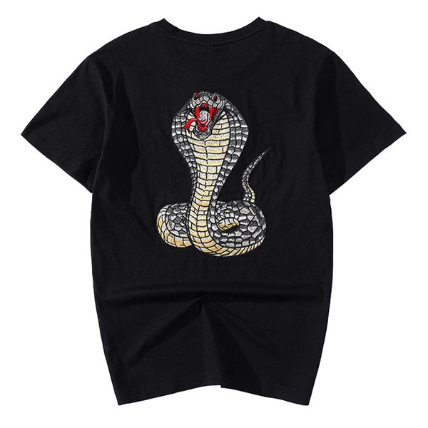 t shirts arrival summer fashion loose embroidery ins cotton short sleeve o-neck knitted casual shirt tshirt homme hip hop, White;black
t shirts arrival summer fashion loose embroidery ins cotton short sleeve o-neck knitted casual shirt tshirt homme hip hop, White;black