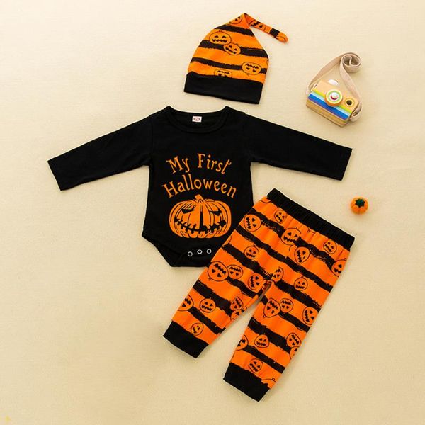 clothing sets infant toddler born girls boys autumn winter long sleeve romper pant hat outfits set baby 3 piece halloween l4, White
clothing sets infant toddler born girls boys autumn winter long sleeve romper pant hat outfits set baby 3 piece halloween l4, White