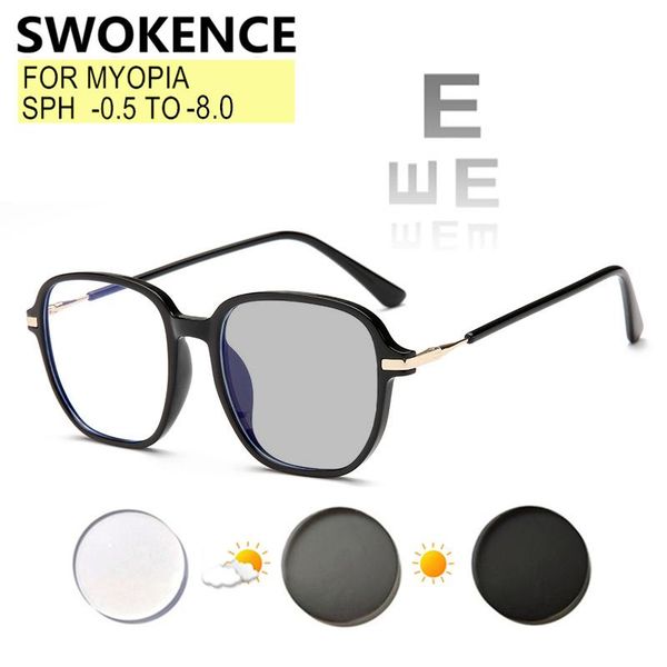 sunglasses prescription glasses for myopia -0.5 to -8.0 women men tr90 frame nearsighted astigmatism blue light blocking pochromic f222, White;black
sunglasses prescription glasses for myopia -0.5 to -8.0 women men tr90 frame nearsighted astigmatism blue light blocking pochromic f222, White;black