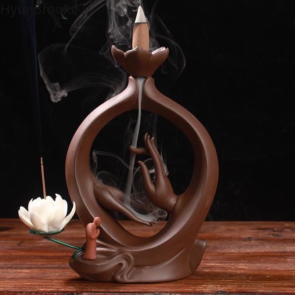 fragrance lamps fingered citron censer creative home decor zen lotus flower incense holder backflow burner use in office teahouse
fragrance lamps fingered citron censer creative home decor zen lotus flower incense holder backflow burner use in office teahouse