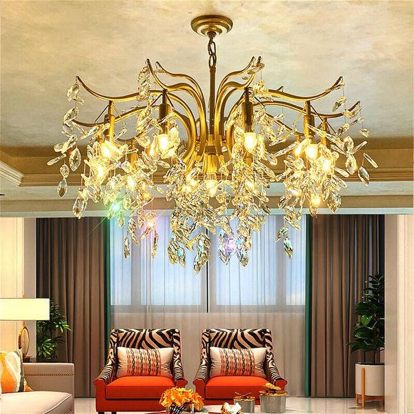crystal chandeliers gold chandelier lighting hang lamp cristal luster kitchen island party lights indoor light fixtures
crystal chandeliers gold chandelier lighting hang lamp cristal luster kitchen island party lights indoor light fixtures