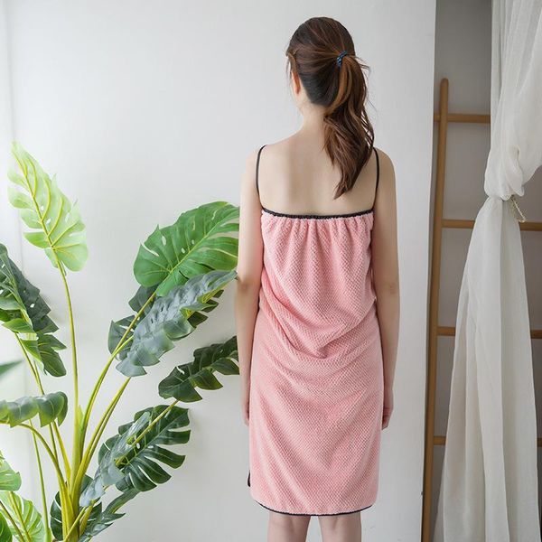 towel wearable quick dry bath strong absorption bathrobe solid color dress for home women lady nightwear
towel wearable quick dry bath strong absorption bathrobe solid color dress for home women lady nightwear