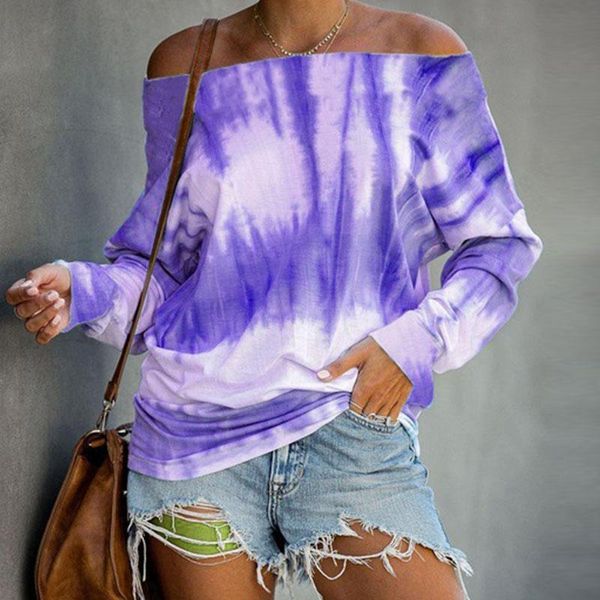 fashion tie-dye clothes women off shoulder t-shirt harajuku aesthetic tees simple basic causal women's, White
fashion tie-dye clothes women off shoulder t-shirt harajuku aesthetic tees simple basic causal women's, White