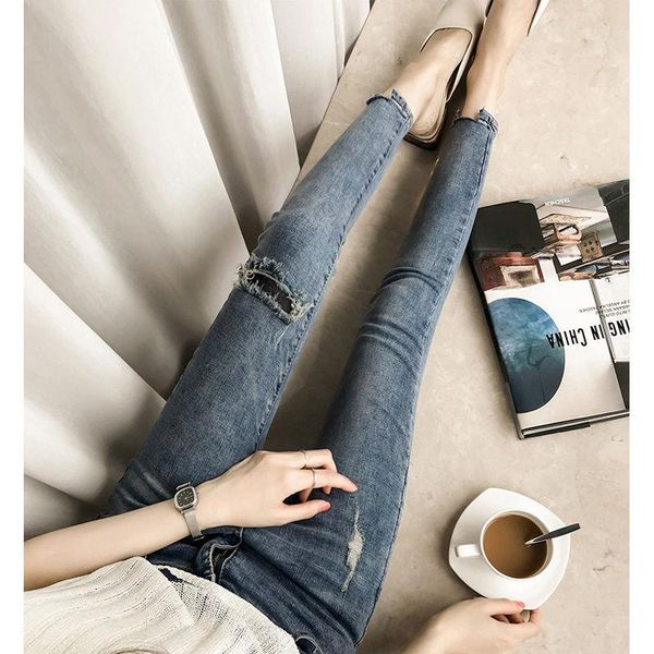 women's jeans woman pants spring and autumn oversized stretch high waist tappered pencil pantalones vaqueros mujer, Blue
women's jeans woman pants spring and autumn oversized stretch high waist tappered pencil pantalones vaqueros mujer, Blue