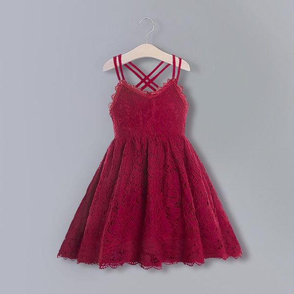 girl's dresses girls red dress sling vest summer sleeveless princess tutu sundress for kids lace flower elegant party wedding children, Red;yellow
girl's dresses girls red dress sling vest summer sleeveless princess tutu sundress for kids lace flower elegant party wedding children, Red;yellow
