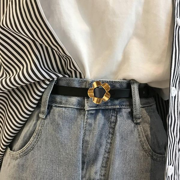 flower buckle belt women belts fashion punk black pu leather thin waist strap for female jeans dress trousers waistband, Black;brown
flower buckle belt women belts fashion punk black pu leather thin waist strap for female jeans dress trousers waistband, Black;brown