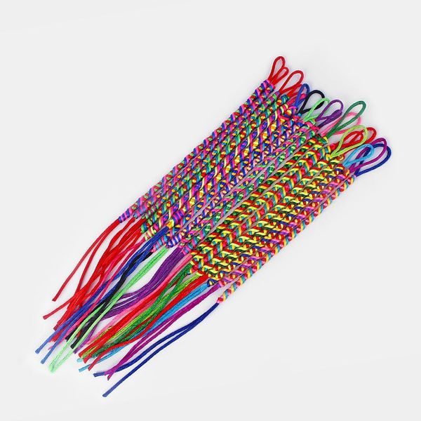 charm bracelets 1pcs handmade colorful thread braided weaved friendship bracelet surfer wristband adjuatable, Golden;silver
charm bracelets 1pcs handmade colorful thread braided weaved friendship bracelet surfer wristband adjuatable, Golden;silver