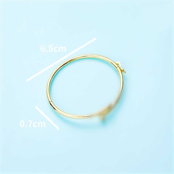 bangles for women gold color copper materiel new luxury brand fashion classic lovers nail bracelet gold trendy jewelry gifts q0717, Black
bangles for women gold color copper materiel new luxury brand fashion classic lovers nail bracelet gold trendy jewelry gifts q0717, Black