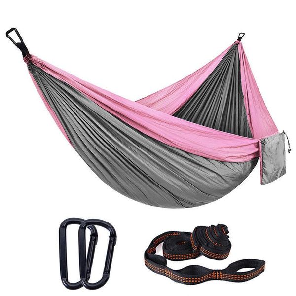 single double hammock outdoor backpacking hanging chair swing camping bed portable with 2 straps carabiner camp furniture
single double hammock outdoor backpacking hanging chair swing camping bed portable with 2 straps carabiner camp furniture