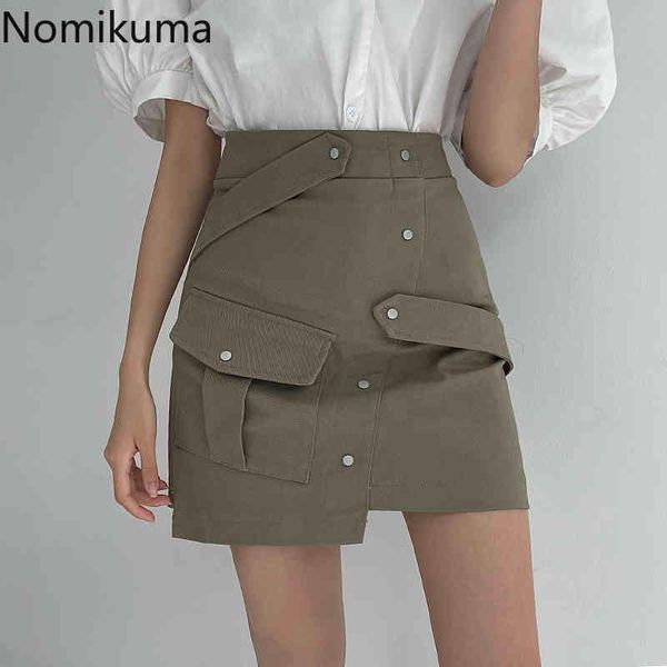 nomikuma mini skirt women high waist irregular a-line skirts summer casual fashion solid color streetwear faldas mujer 210514, Black
nomikuma mini skirt women high waist irregular a-line skirts summer casual fashion solid color streetwear faldas mujer 210514, Black