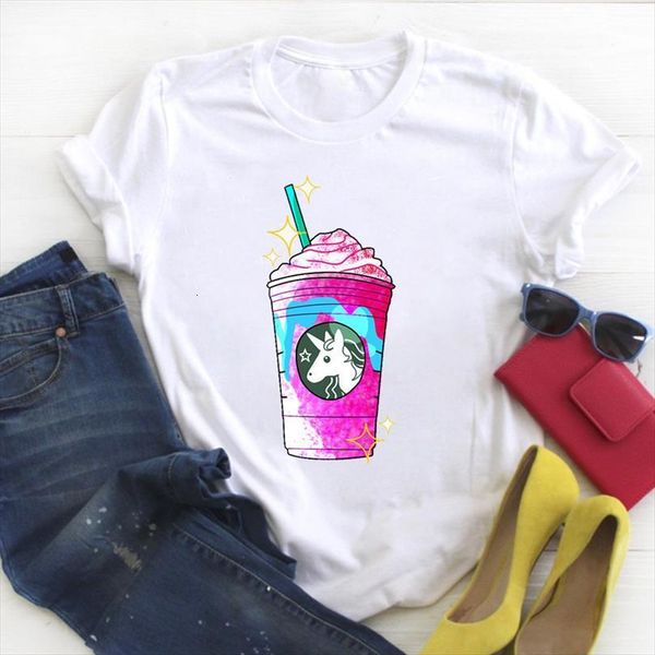 men cartoon coffee unicorn ice t shirts cream short sleeve ladies tee female clothes mens graphic, White;black
men cartoon coffee unicorn ice t shirts cream short sleeve ladies tee female clothes mens graphic, White;black