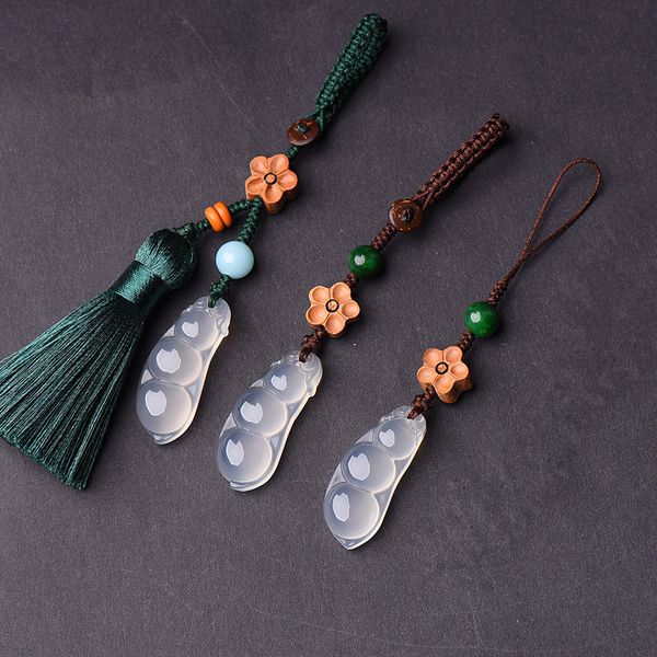 yusui sijidou key ring pendant yuping'an men's and women's car hanging bag live broadcast, Silver
yusui sijidou key ring pendant yuping'an men's and women's car hanging bag live broadcast, Silver