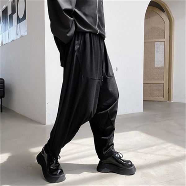 pant dark man, haren pants, personality, big crotch, low grade, slacks. 1r28, Black
pant dark man, haren pants, personality, big crotch, low grade, slacks. 1r28, Black