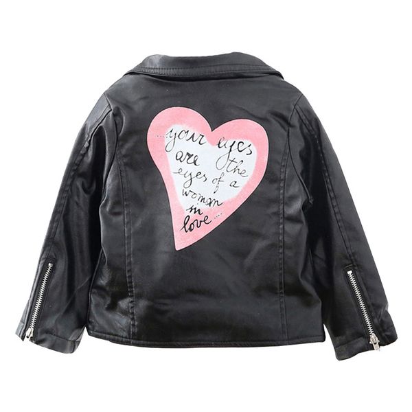 Spring Autumn Kids Leather Jacket For Girls Fashion PU Jacket Girls Outerwear Baby Girl Jackets Coats Children Clothing, Black
Spring Autumn Kids Leather Jacket For Girls Fashion PU Jacket Girls Outerwear Baby Girl Jackets Coats Children Clothing, Black