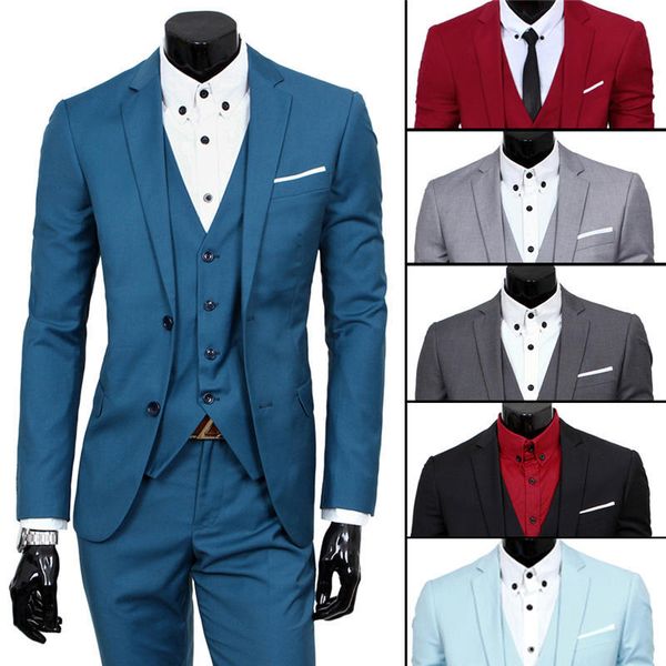 men's suits & blazers classic men's suit, high-quality engagement three-piece wedding set. 3fws, White;black
men's suits & blazers classic men's suit, high-quality engagement three-piece wedding set. 3fws, White;black