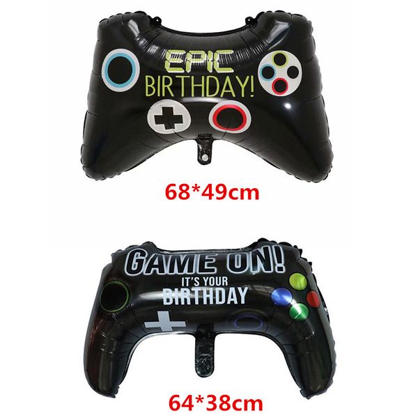 10/30/50pcs big gamepad video game controller foil balloons childrens day boys birthday party decoration gaming tool air globos
10/30/50pcs big gamepad video game controller foil balloons childrens day boys birthday party decoration gaming tool air globos