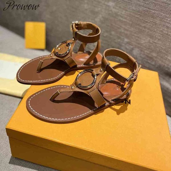 prowow summer flat sandals women thong gladiator buckle ladies beach shoes rome flip flops 60% off store online, Black
prowow summer flat sandals women thong gladiator buckle ladies beach shoes rome flip flops 60% off store online, Black