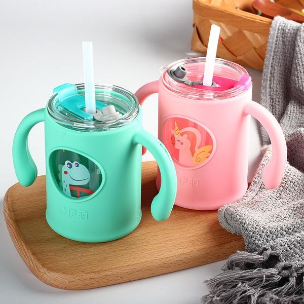 wine glasses children's milk cup anti falling microwave oven can heat baby's special powder drinking glass with straw
wine glasses children's milk cup anti falling microwave oven can heat baby's special powder drinking glass with straw