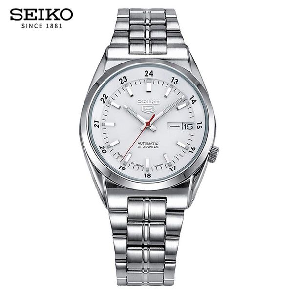 wristwatches japanese watch men's no. 5 automatic mechanical small dial fashion business, Slivery;brown
wristwatches japanese watch men's no. 5 automatic mechanical small dial fashion business, Slivery;brown