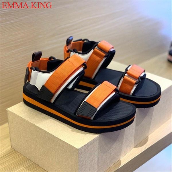 sandals fashion soft thick sole women summer candy color flat platform shoes brand hook loop holiday beach gladiator, Black
sandals fashion soft thick sole women summer candy color flat platform shoes brand hook loop holiday beach gladiator, Black