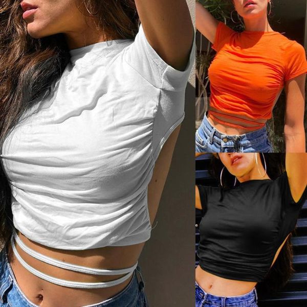 european and shirt american foreign trade 2021 summer slim backless short-sleeved solid color women's blouses & shirts, White
european and shirt american foreign trade 2021 summer slim backless short-sleeved solid color women's blouses & shirts, White