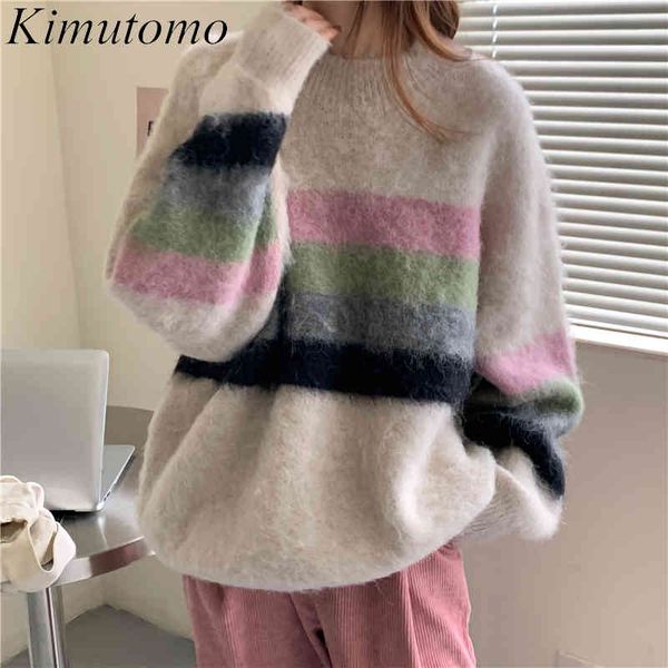 kimutomo patchwork sweaters women japanese style autumn ladies o-neck long sleeve knitted pullovers outwear loose 210521, White
kimutomo patchwork sweaters women japanese style autumn ladies o-neck long sleeve knitted pullovers outwear loose 210521, White
