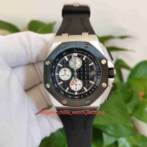 luxury watches 44mm offshore 26401 26400so.oo.a002ca.01 ceramic bezel strap vk quartz chronograph workin mens watch men's wristwatches, Slivery;brown
luxury watches 44mm offshore 26401 26400so.oo.a002ca.01 ceramic bezel strap vk quartz chronograph workin mens watch men's wristwatches, Slivery;brown